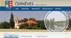 Desktop Screenshot of cerneves.cz