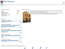 Tablet Screenshot of cerneves.cz